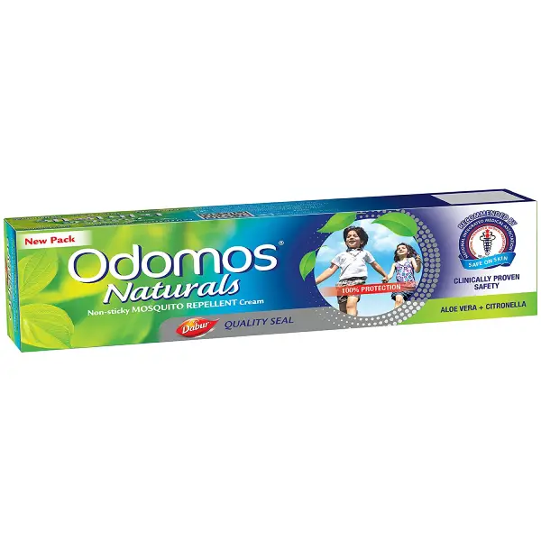 Odomos Naturals Non-Sticky Mosquito Repellent Cream